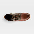 L'Artiste Martinela boots in Brown Multi, top view
