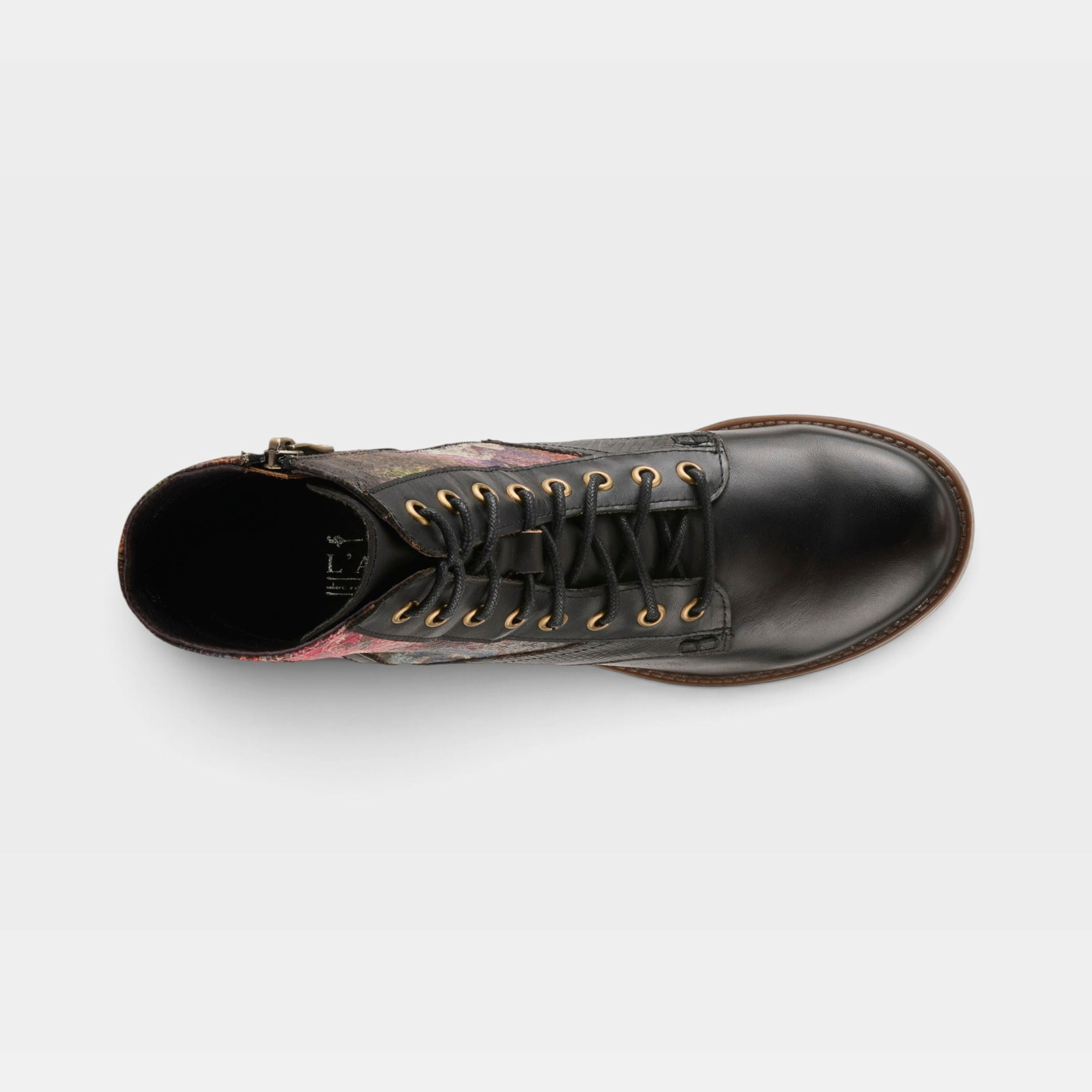 L'Artiste Marty boots in Black, top view