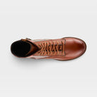 L'Artiste Marty boots in Camel, top view