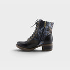 L'Artiste Marty-Flow boots in Black Multi, side view