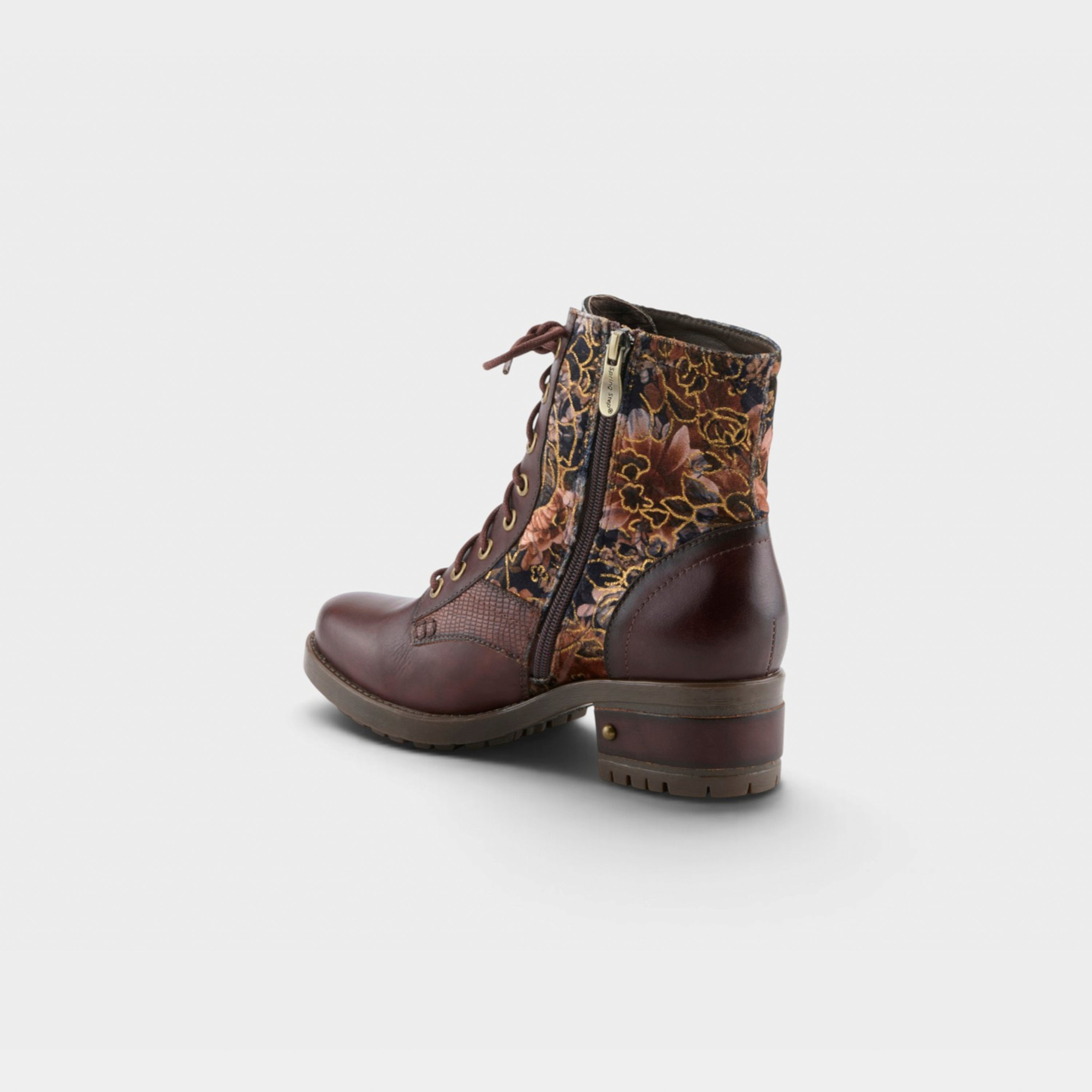 L'Artiste Marty-Flow boots in Brown Multi, alternate angle view