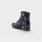 L'Artiste Marty-Flow boots in Navy Multi, alternate angle view