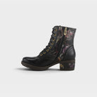 L'Artiste Marty-Met boots in Black Multi, side view