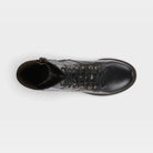 L'Artiste Marty-Met boots in Black Multi, top view