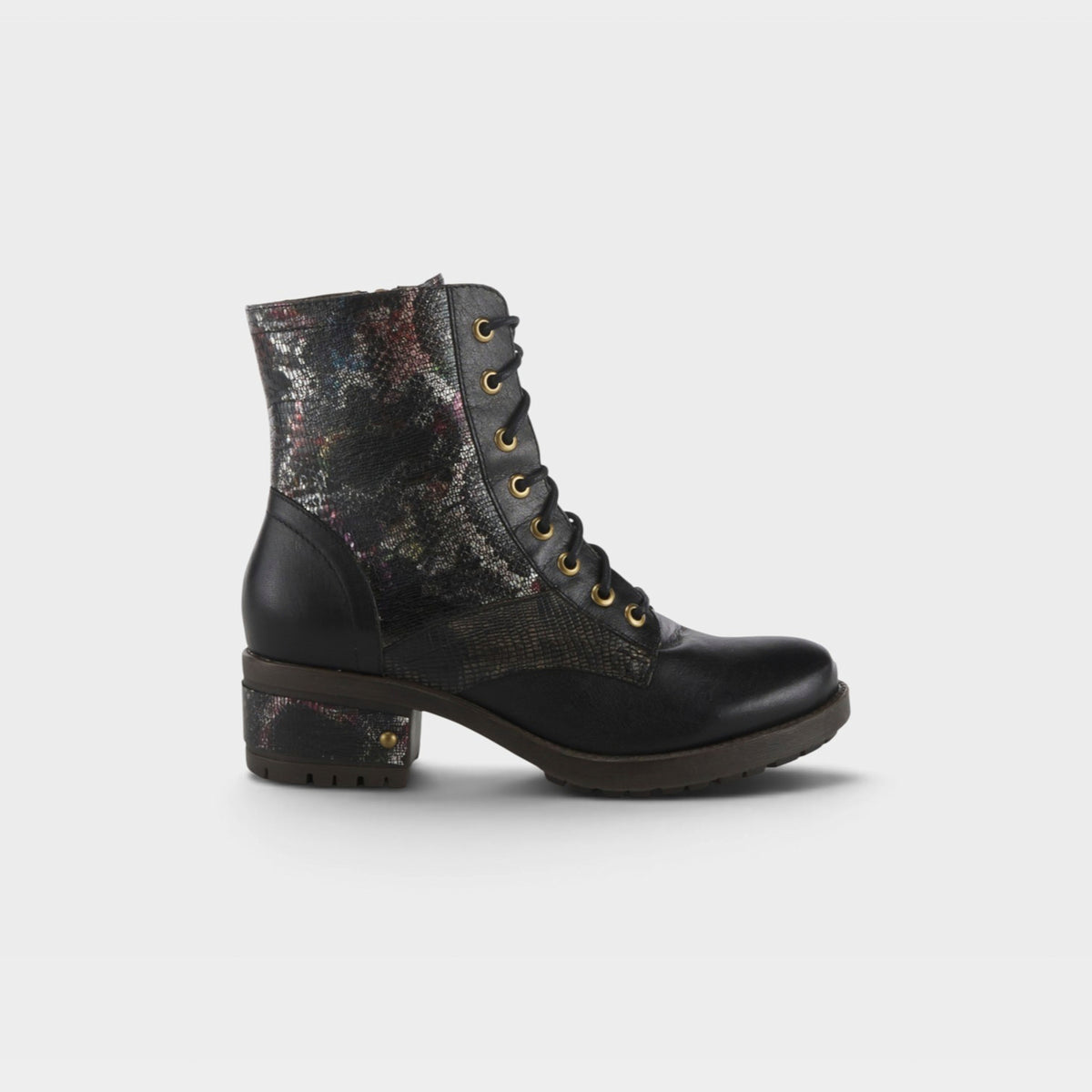 L'Artiste Marty-Met boots in Black Multi, hero view