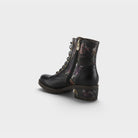 L'Artiste Marty-Met boots in Black Multi, alternate angle view