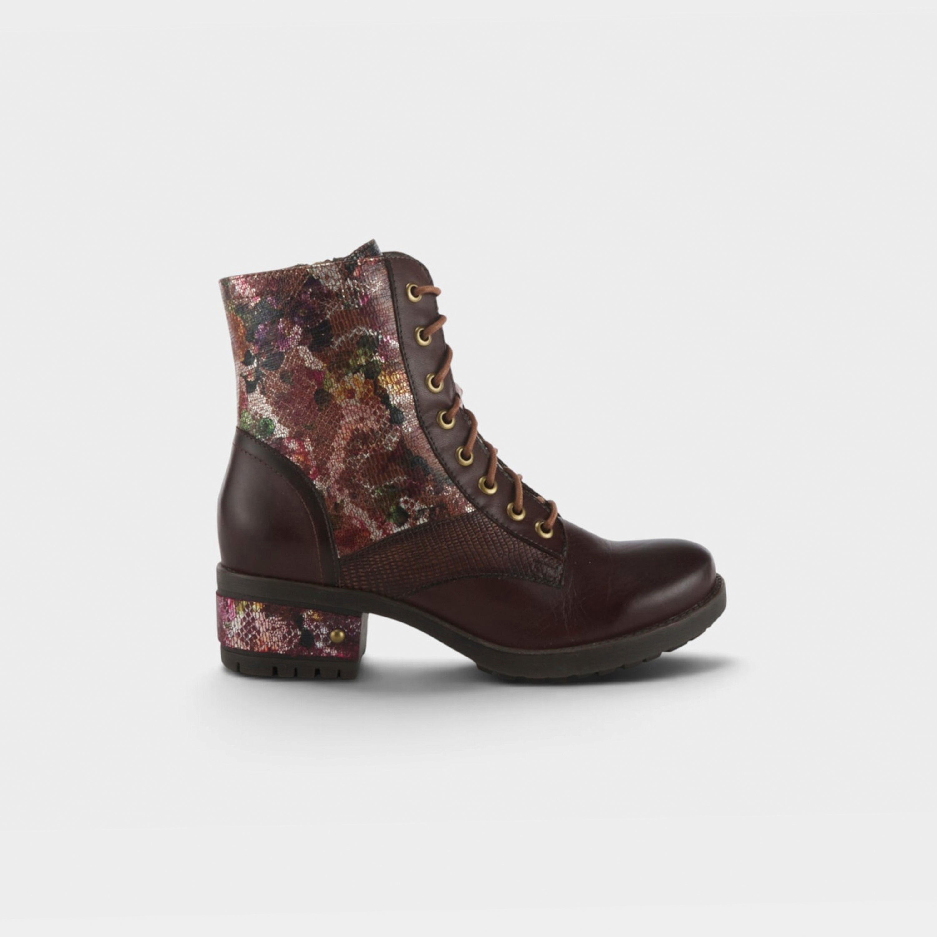 L'Artiste Marty-Met boots in Brown Multi, hero view