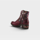 L'Artiste Marty-Met boots in Bordeaux Multi, alternate angle view