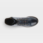 L'Artiste Marty-Met boots in Navy Multi, top view