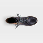L'Artiste Marty boots in Navy, top view