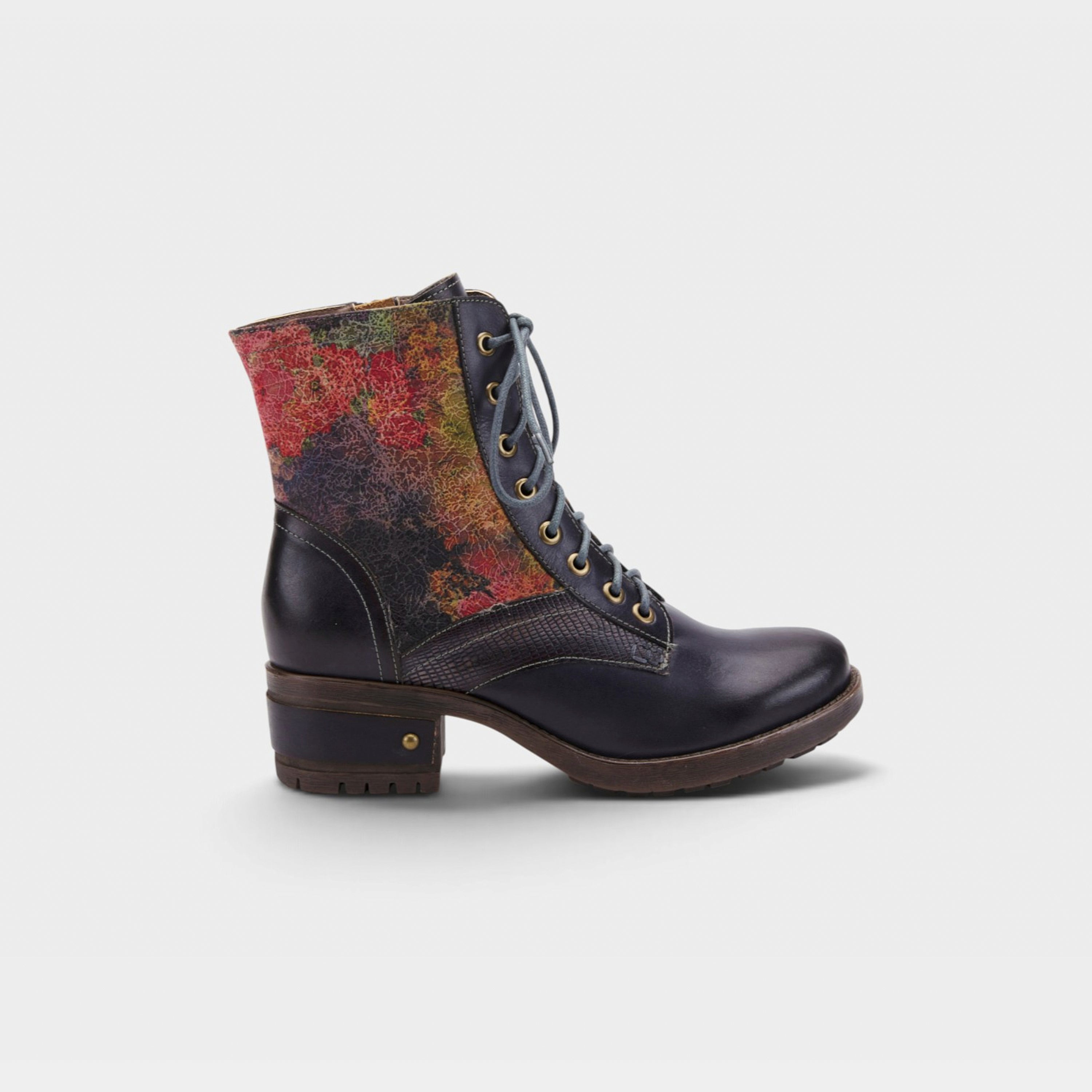 L'Artiste Marty boots in Navy, hero view