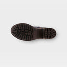 L'Artiste Marty boots in Navy, outsole view