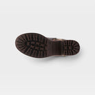 L'Artiste Marty boots in Olive, outsole view