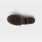 L'Artiste Marty boots in Red, outsole view