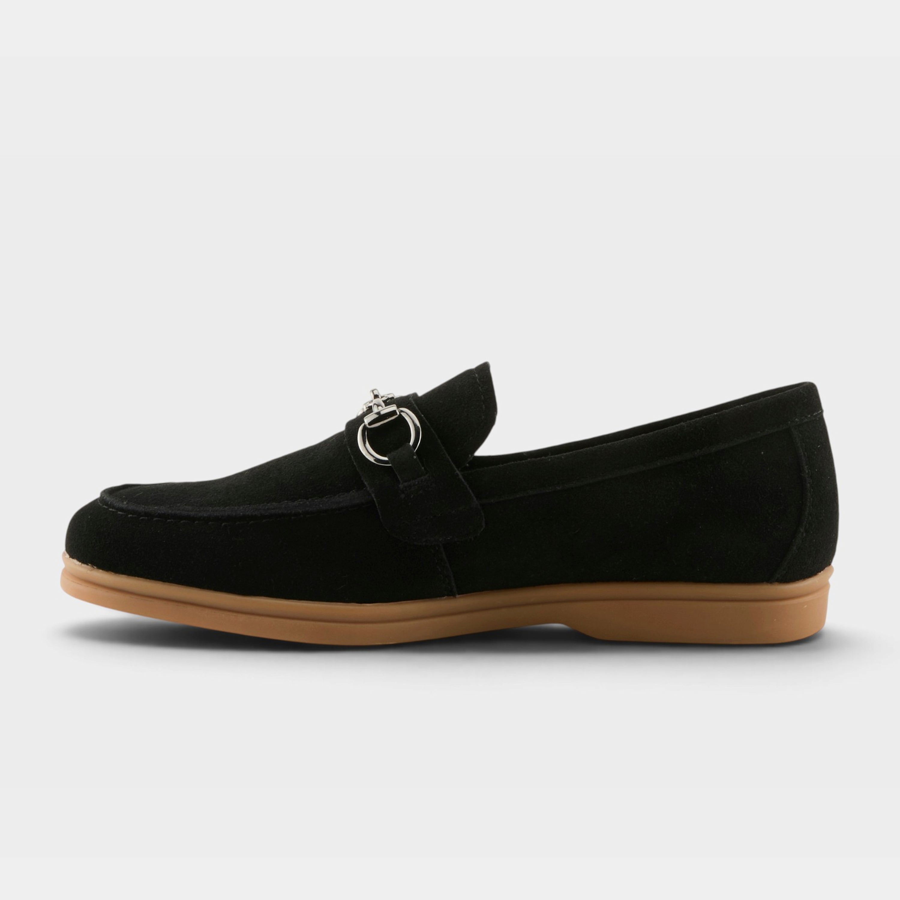 Spring Step Maryln Black Suede Casual Shoe