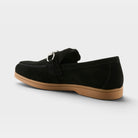 Spring Step Maryln Black Suede Casual Shoe