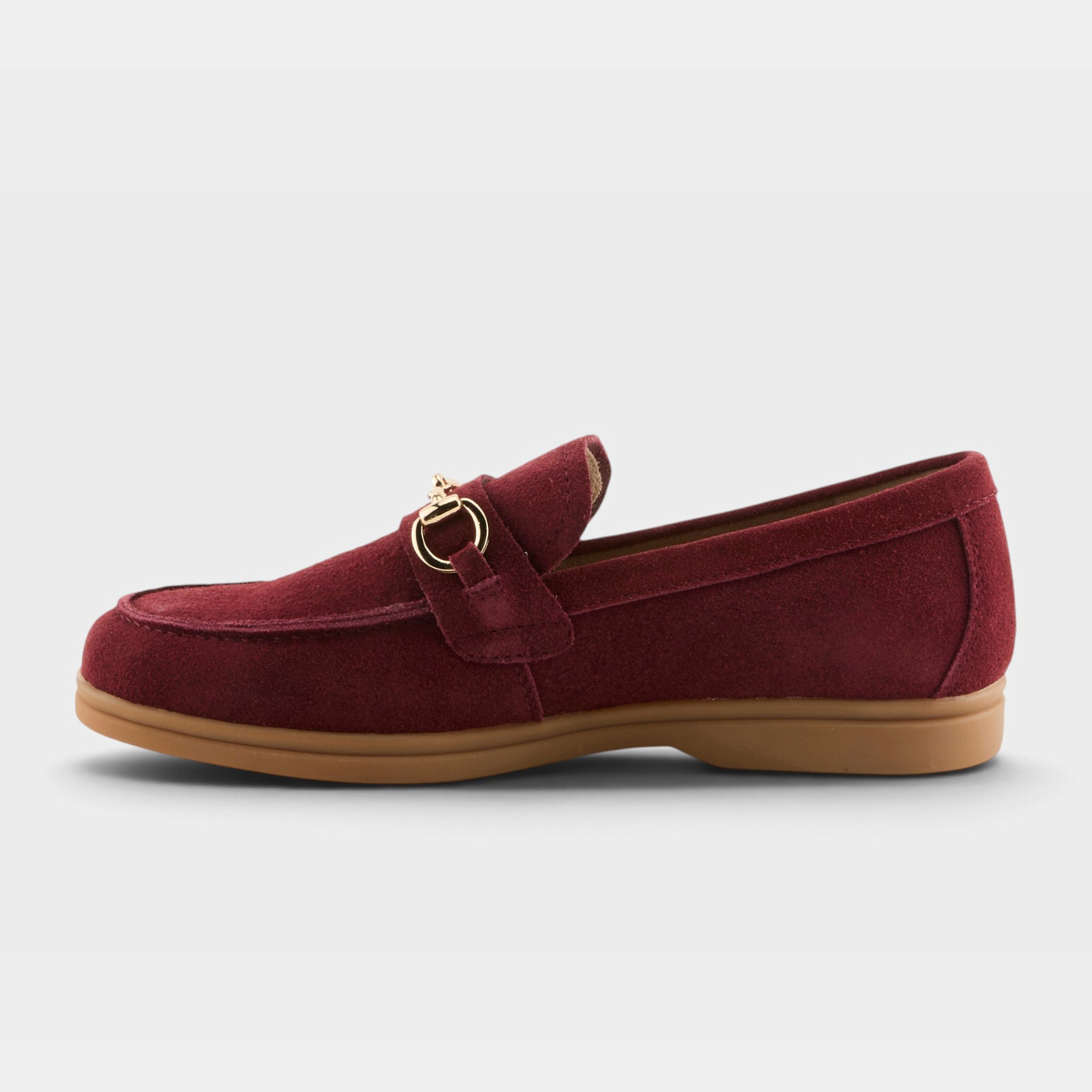 Spring Step Maryln Bordeaux Suede Casual Shoe