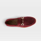 Spring Step Maryln Bordeaux Suede Casual Shoe