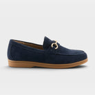 Spring Step Maryln Navy Suede Casual Shoe