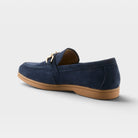 Spring Step Maryln Navy Suede Casual Shoe