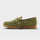 Spring Step Maryln Olive Suede Casual Shoe