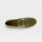 Spring Step Maryln Olive Suede Casual Shoe