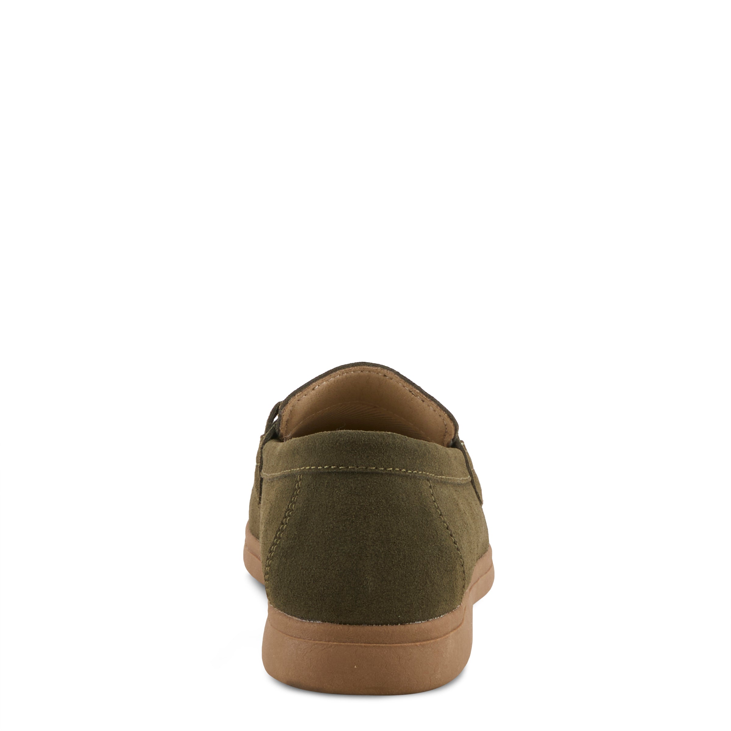 OLIVE SUEDE