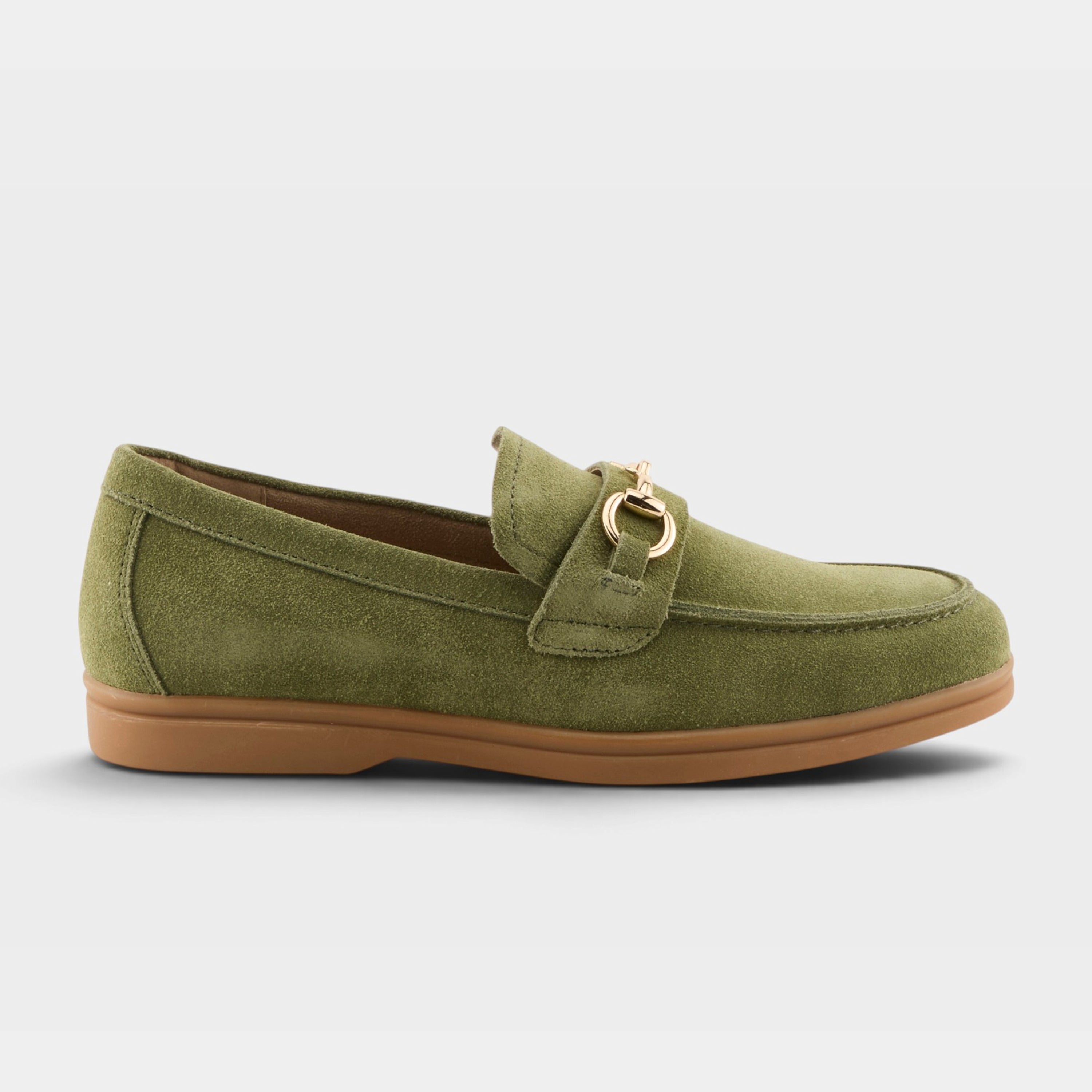 Spring Step Maryln Olive Suede Casual Shoe