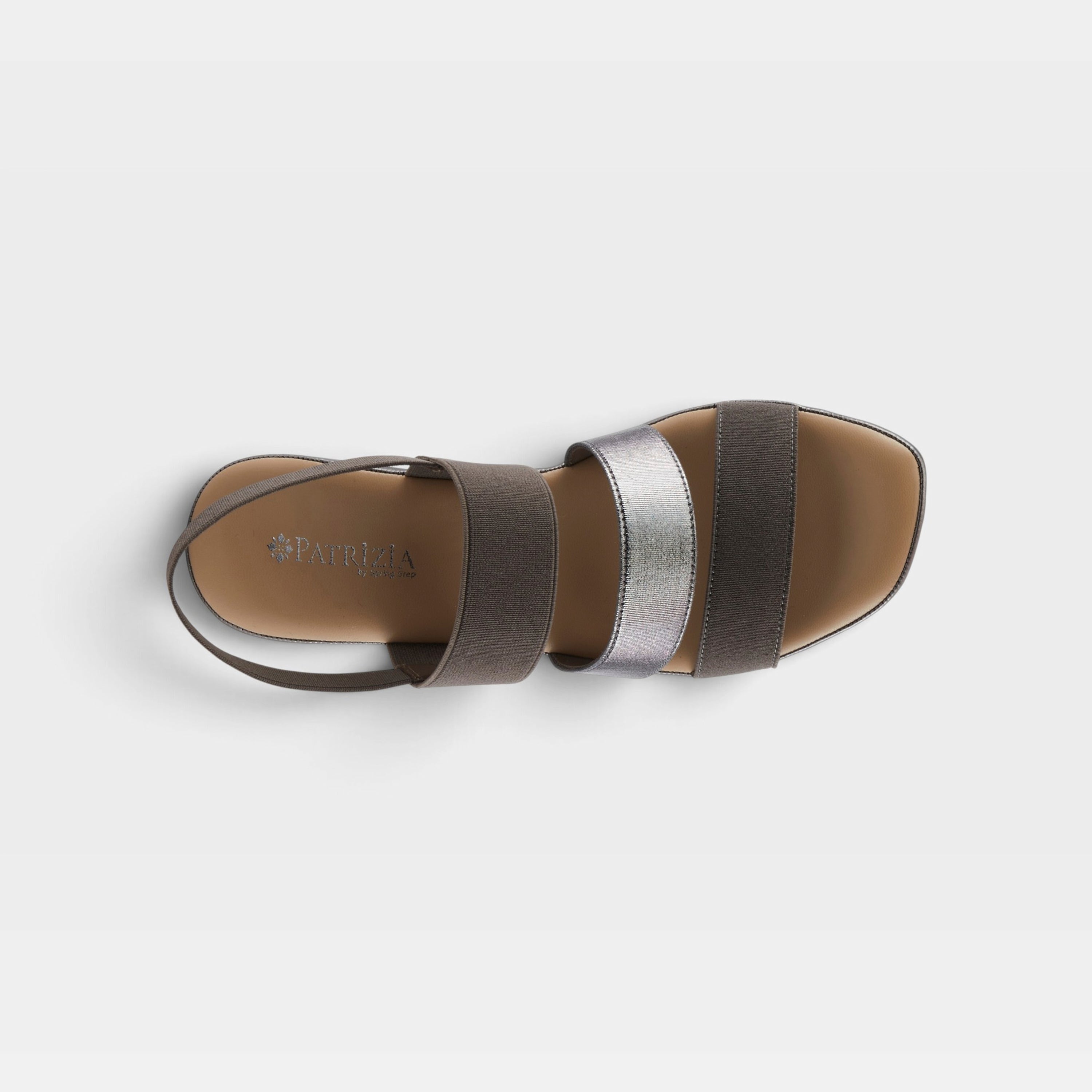 Patrizia Marzula Pewter Sandal