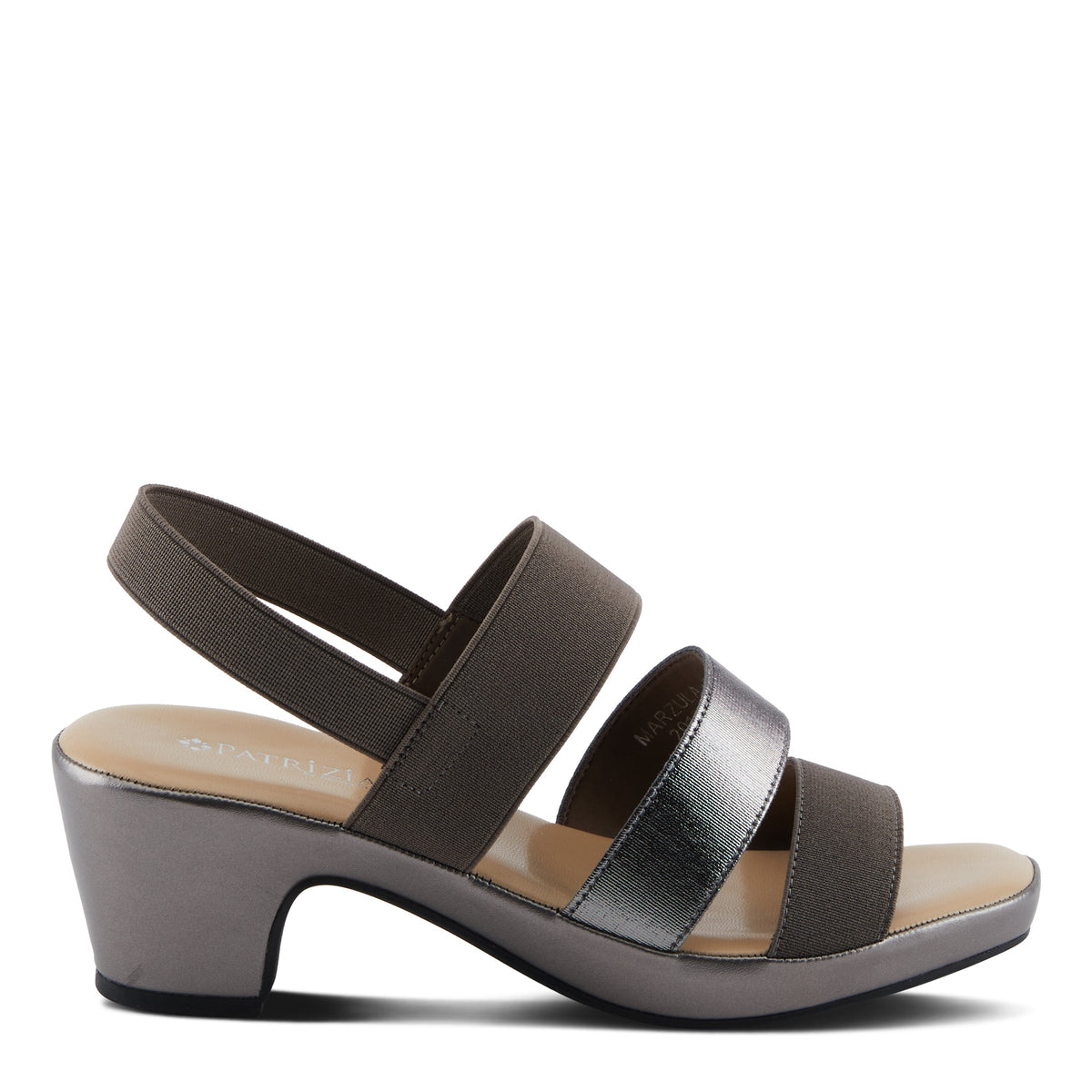 Patrizia PATRIZIA MARZULA SANDALS sandal in pewter with stylish fashion design