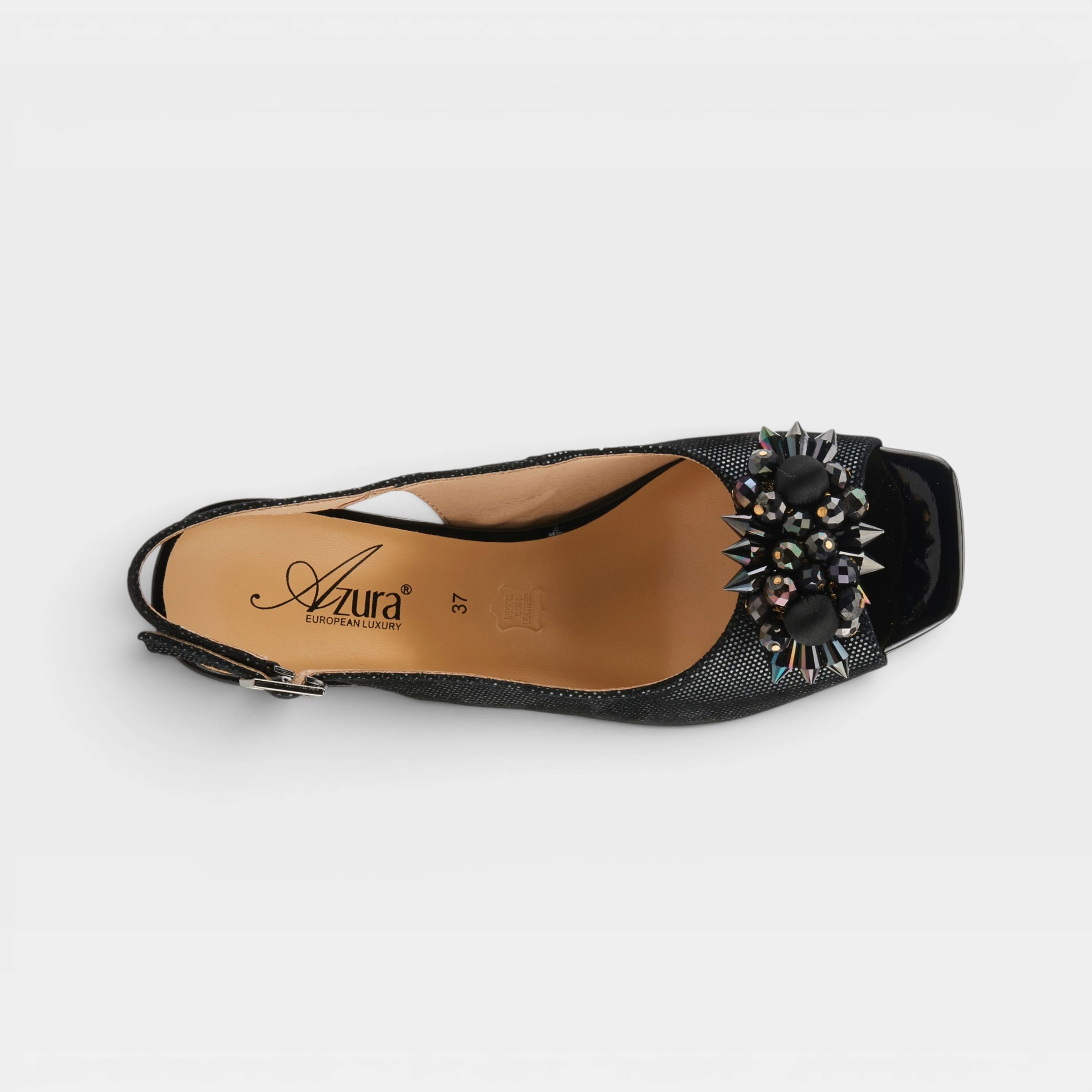 Azura Matahum Black Sandal