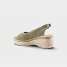 Flexus Mayberry Olive Green Sandal