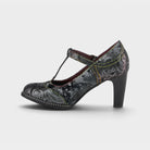 L'Artiste Mazie shoes in Black Multi, side view