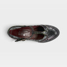 L'Artiste Mazie shoes in Black Multi, top view