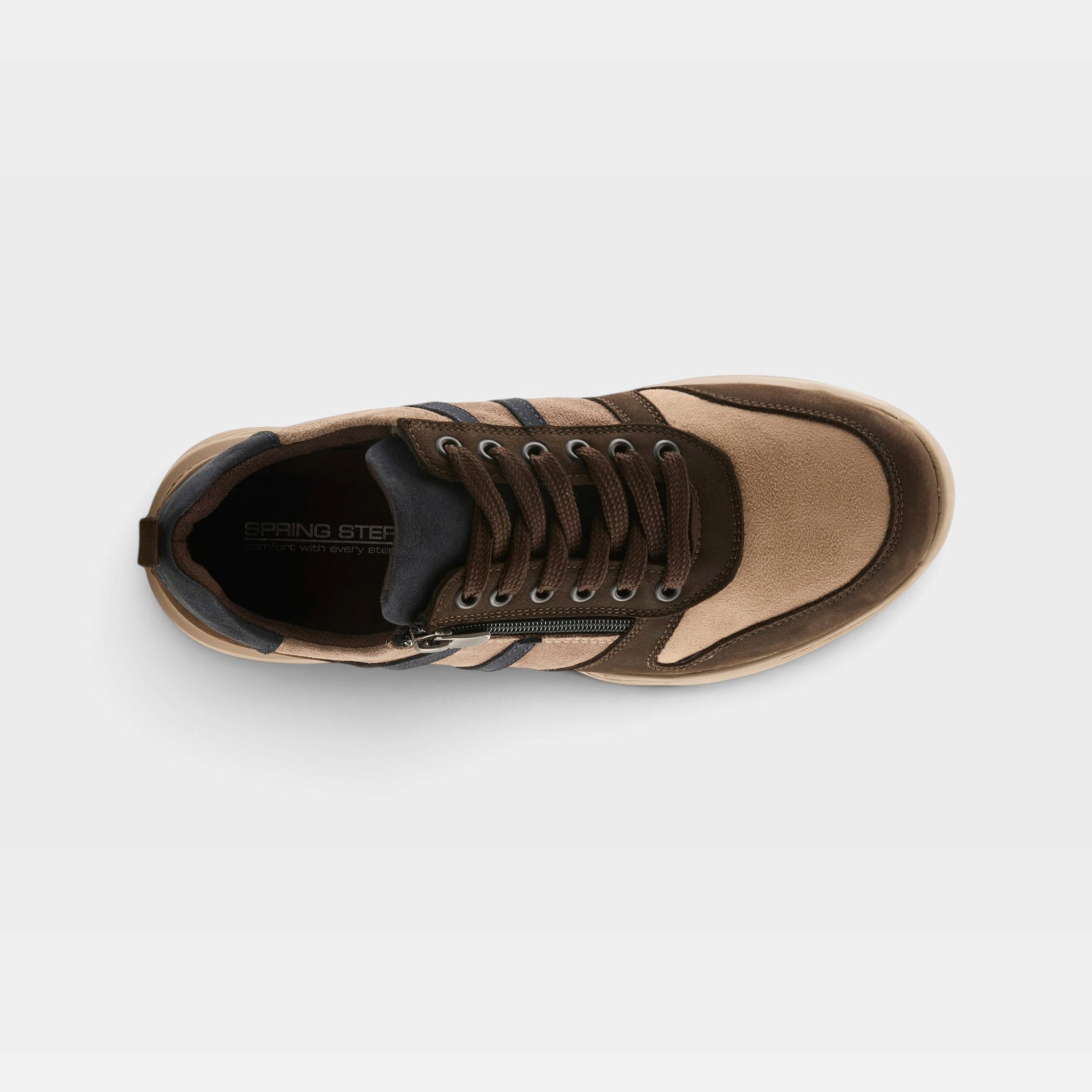 Spring Step Men Melvin Taupe Multi Sneaker