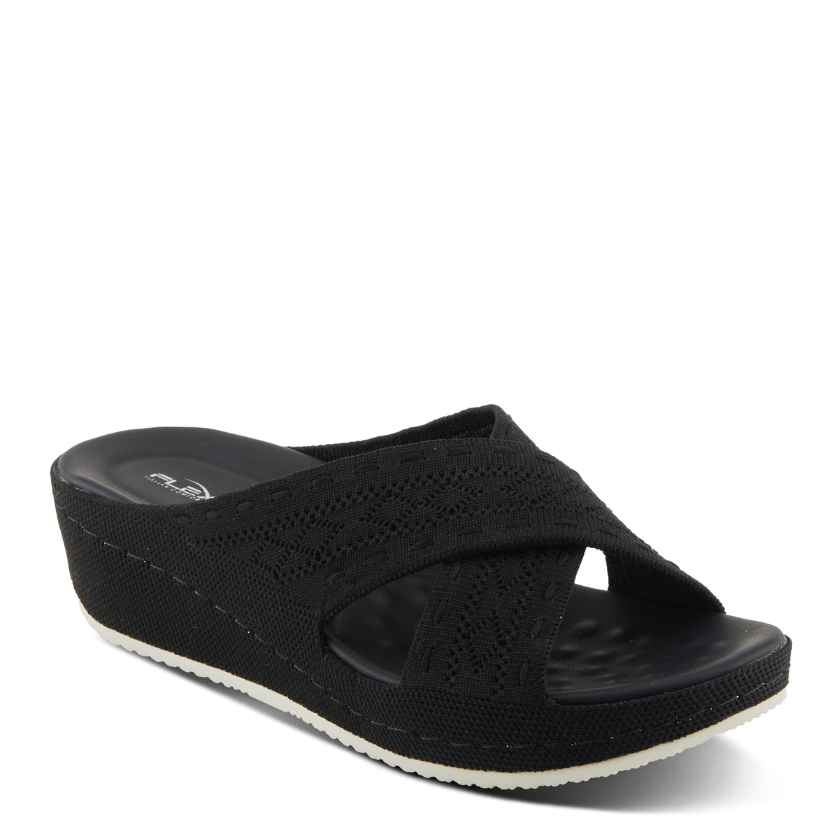 Flexus FLEXUS MESHANA SANDALS sandal in black with flexible sole