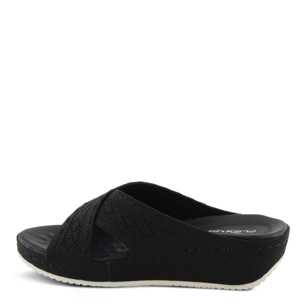 Flexus FLEXUS MESHANA SANDALS sandal in black with flexible sole