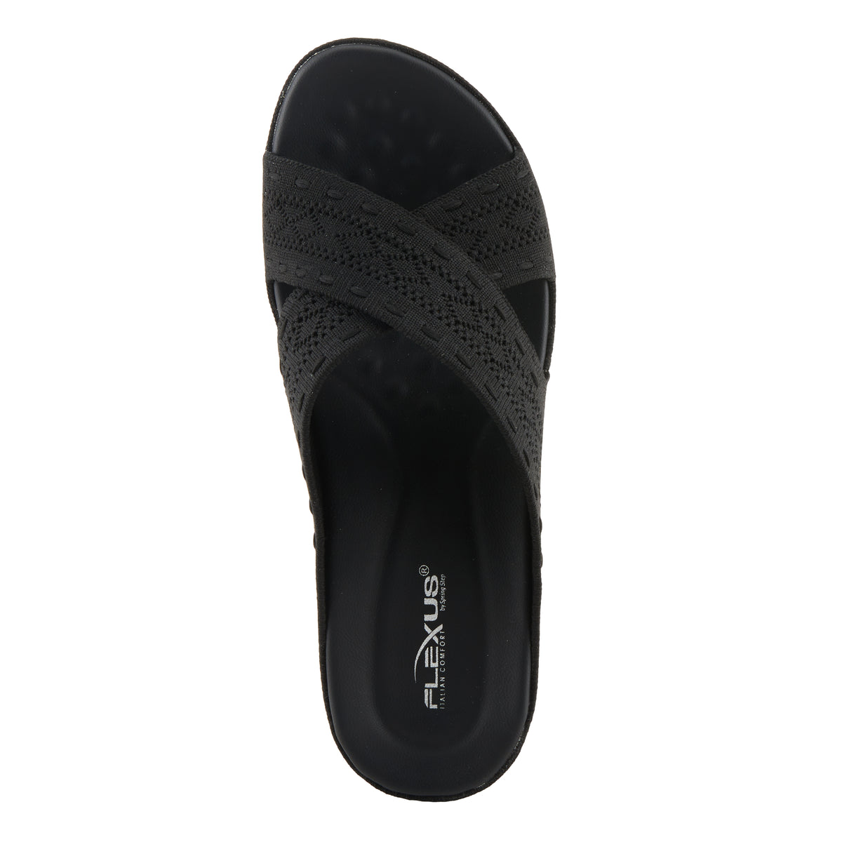 Flexus FLEXUS MESHANA SANDALS sandal in black with flexible sole