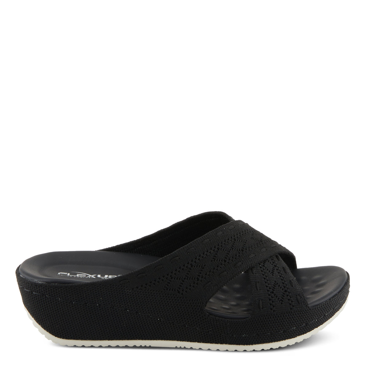 Flexus FLEXUS MESHANA SANDALS sandal in black with flexible sole