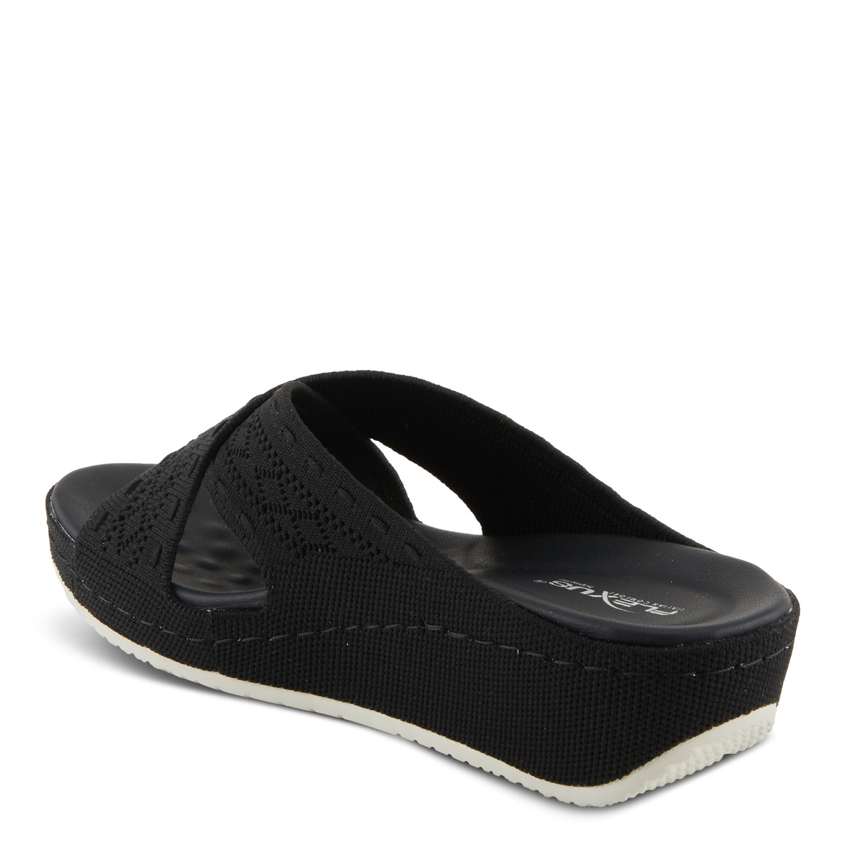 Flexus FLEXUS MESHANA SANDALS sandal in black with flexible sole