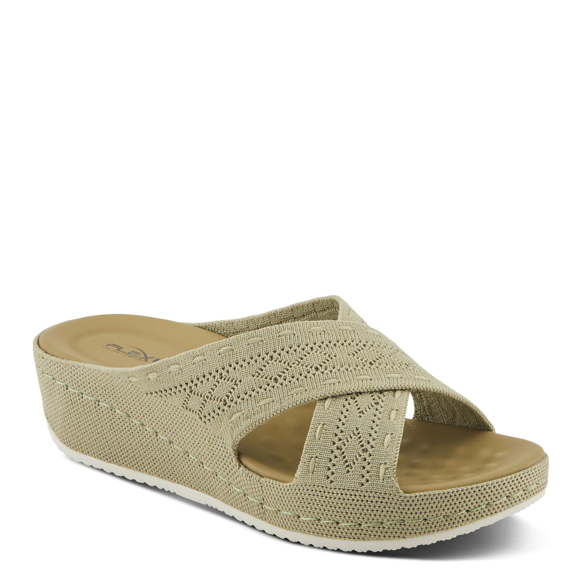 Flexus FLEXUS MESHANA SANDALS sandal in olive green with flexible sole