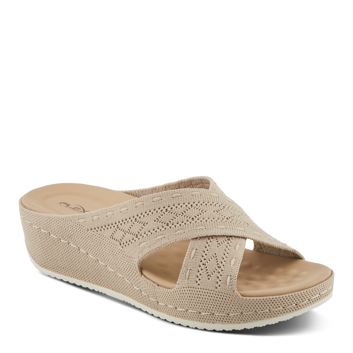 Flexus FLEXUS MESHANA SANDALS sandal in taupe with flexible sole