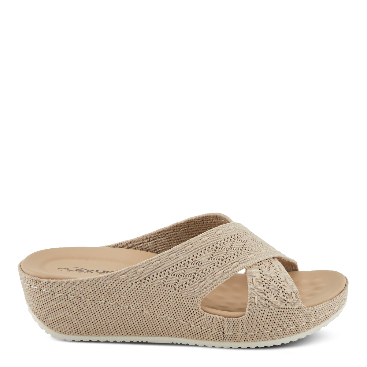 Flexus FLEXUS MESHANA SANDALS sandal in taupe with flexible sole