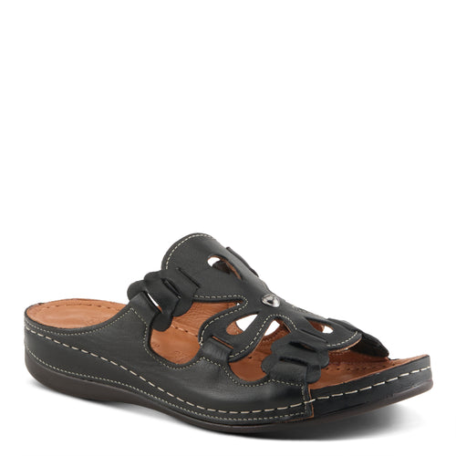 Spring Step Mezera Slip on Leather Sandals For Women – Spring Step