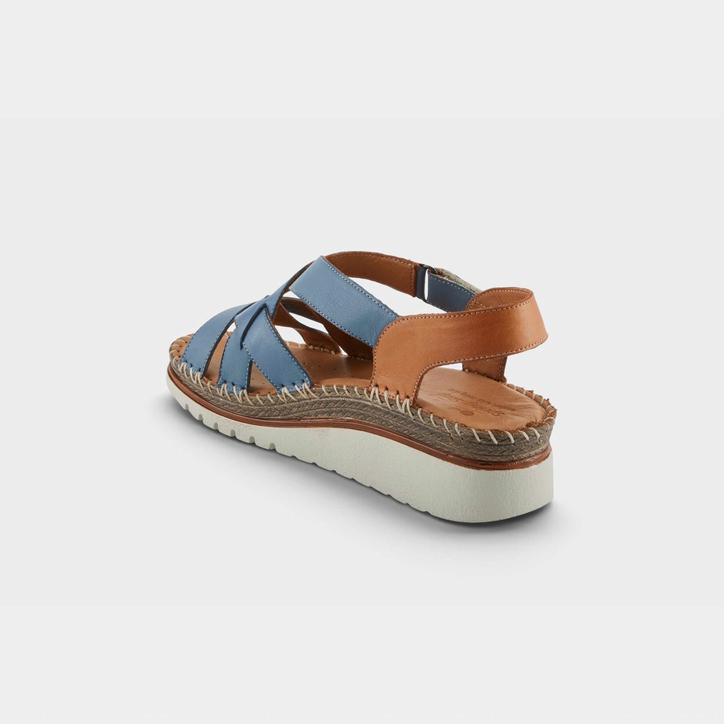 Spring Step Migula Blue Sandal