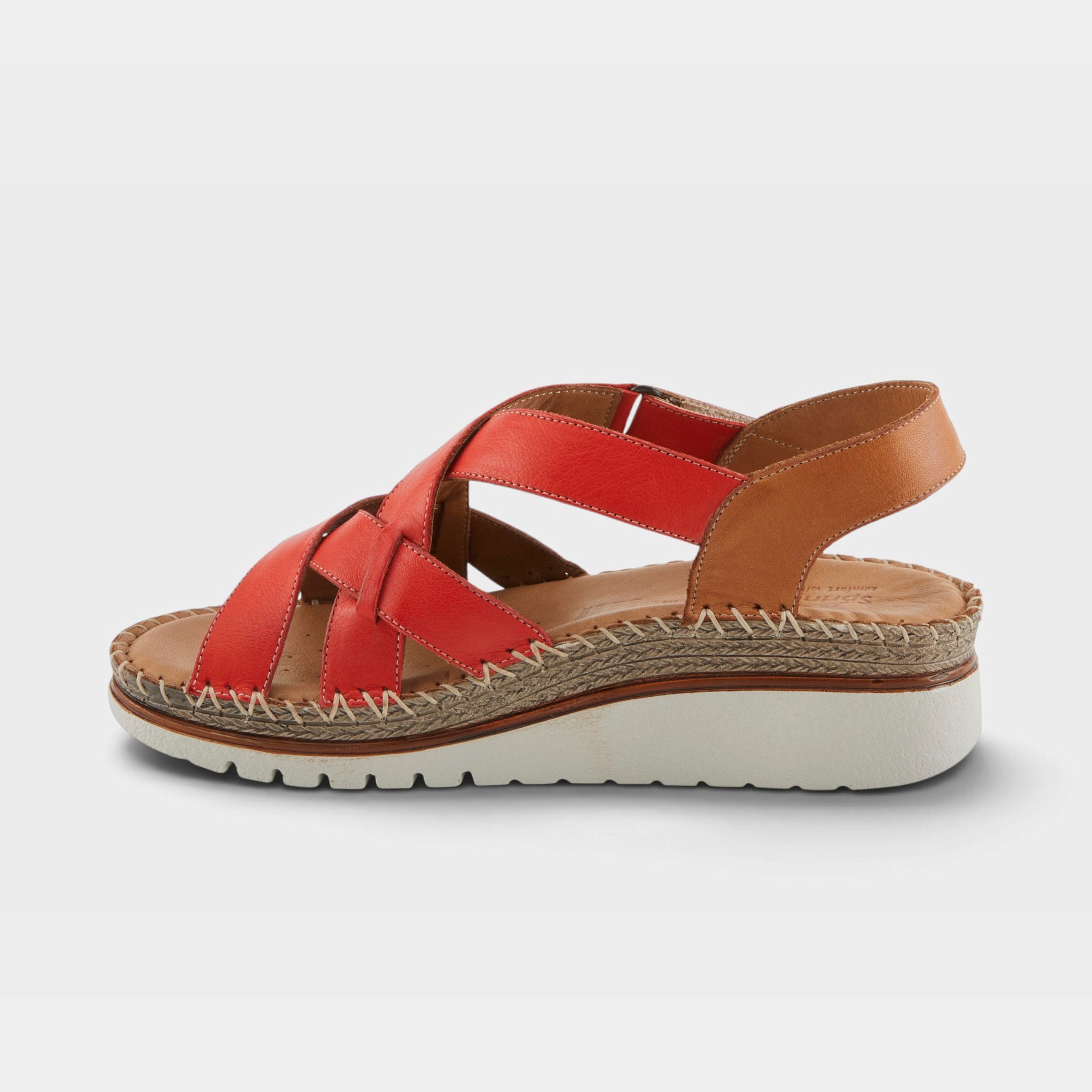 Spring Step Migula Red Sandal