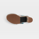 L'Artiste Milemarker sandal in Blue Multi, outsole view