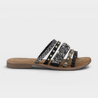 Azura Minerals Black Multi Sandal