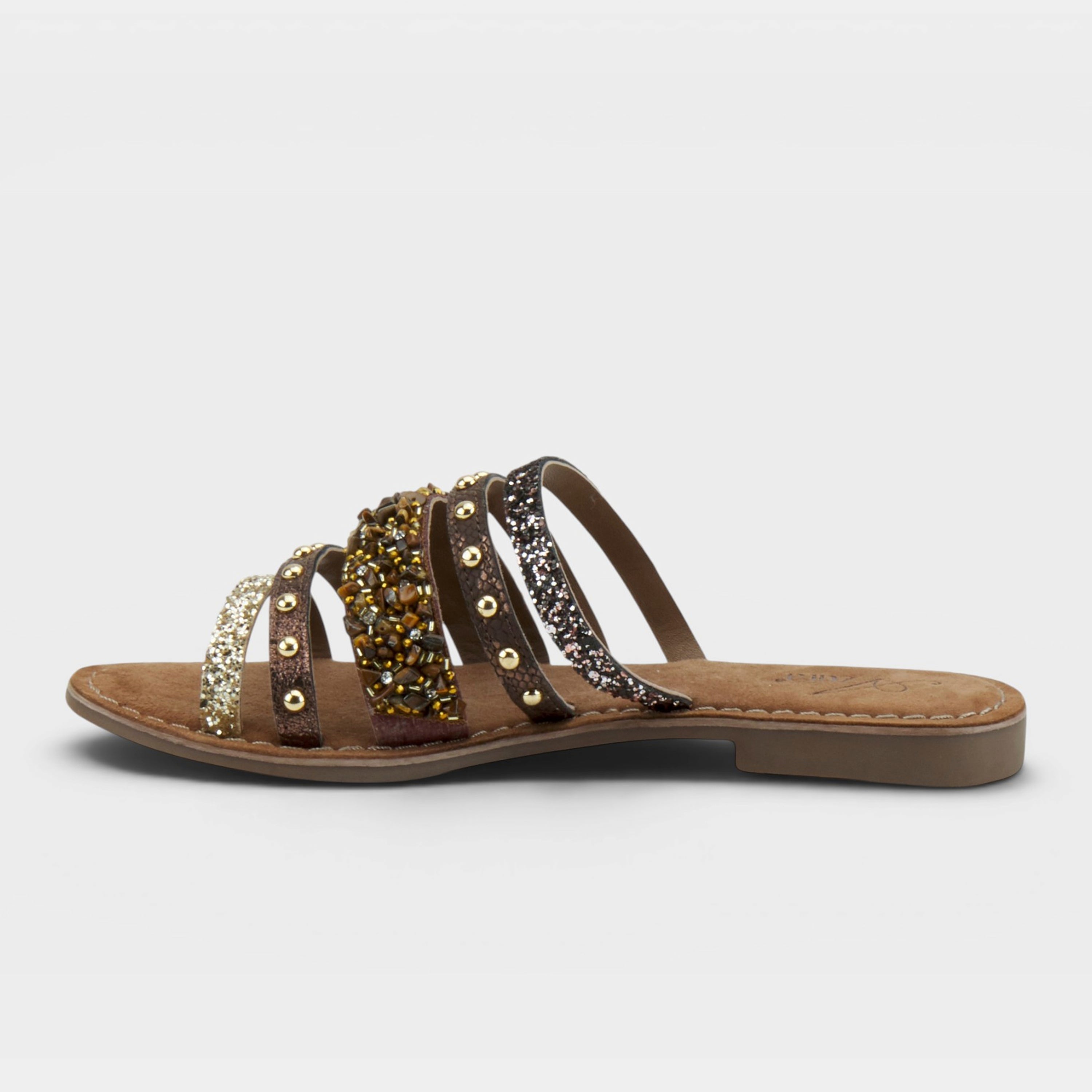 Azura Minerals Brown Multi Sandal