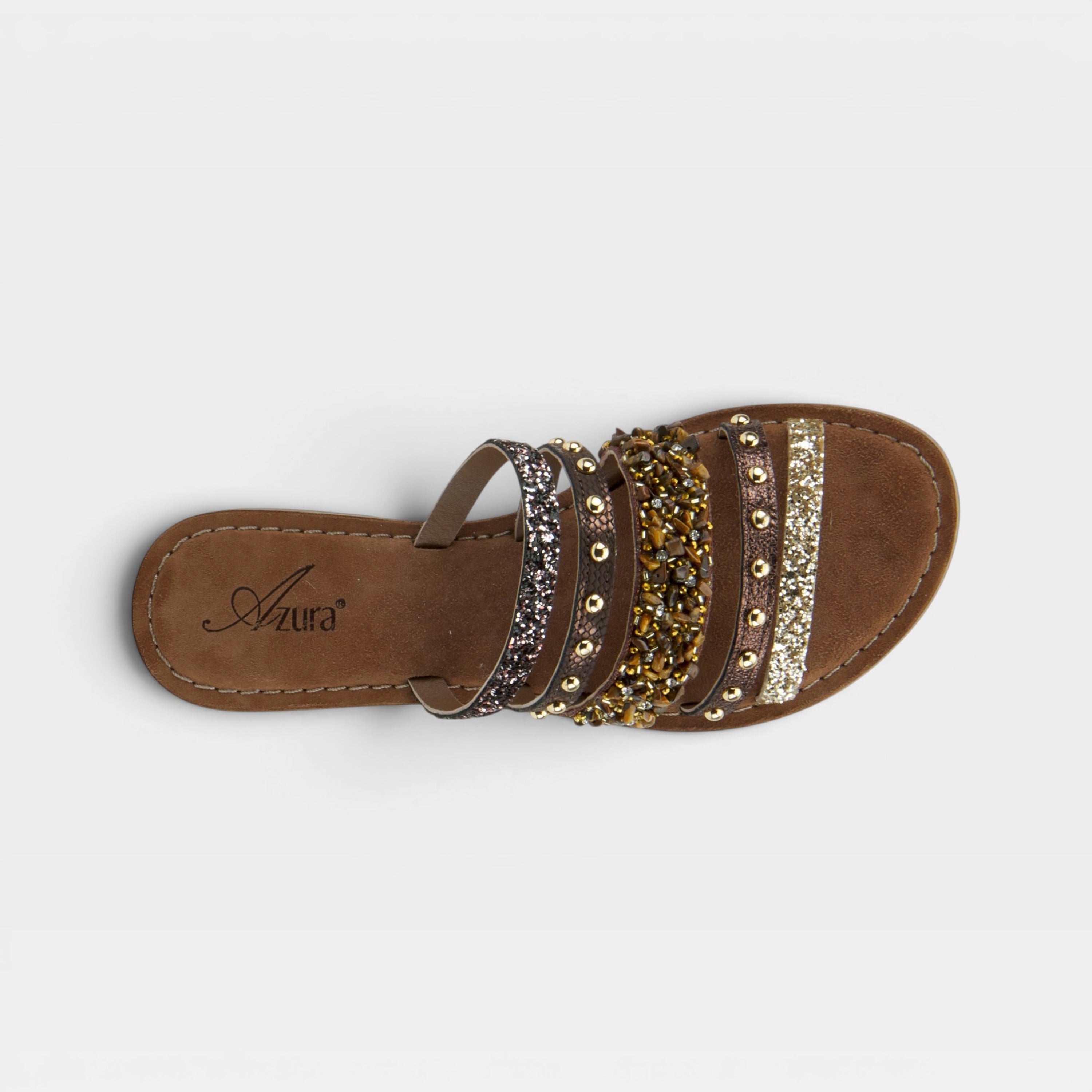 Azura Minerals Brown Multi Sandal